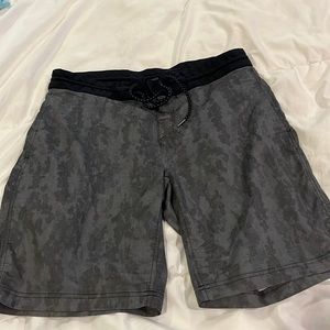 Camo swim trunks